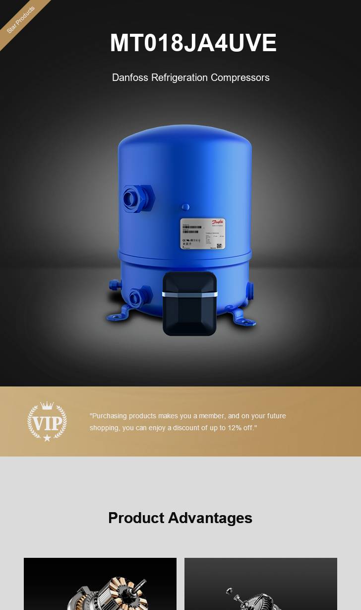 Danfoss Compressor MT018JA4UVE, technical parameters pdf, structure diagram